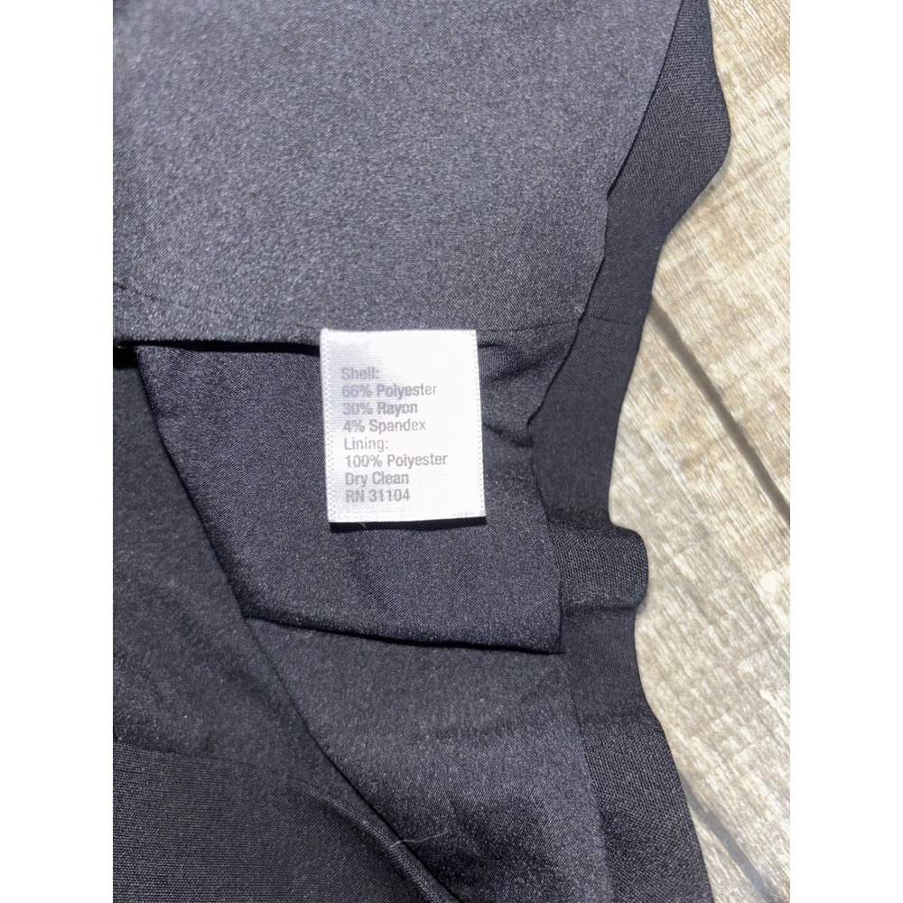 The Limited Womens Black Essentials Blazer Jacket Size 20W NWT - Picture 4 of 6